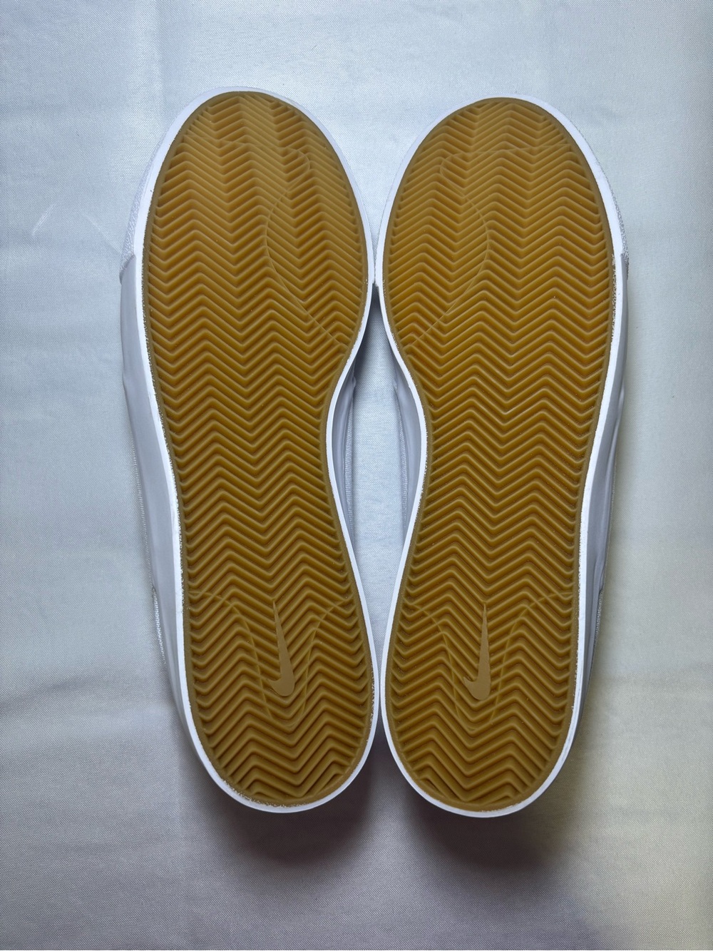 Nike Zoom Stefan Janoski Canvas Zoom Air White Skate Boarding Mend 12 NWOT - Picture 12 of 13